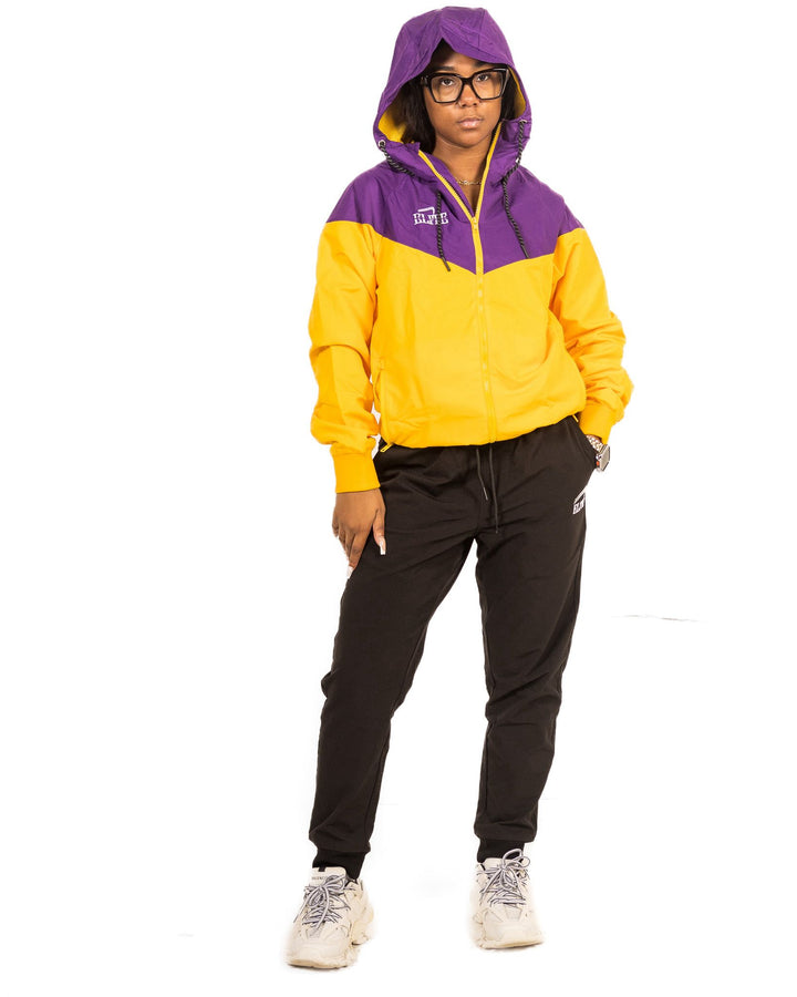 ELITE WINDBREAKER - Yellow & Purple