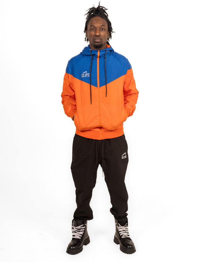 ELITE WINDBREAKER - Orange & Blue