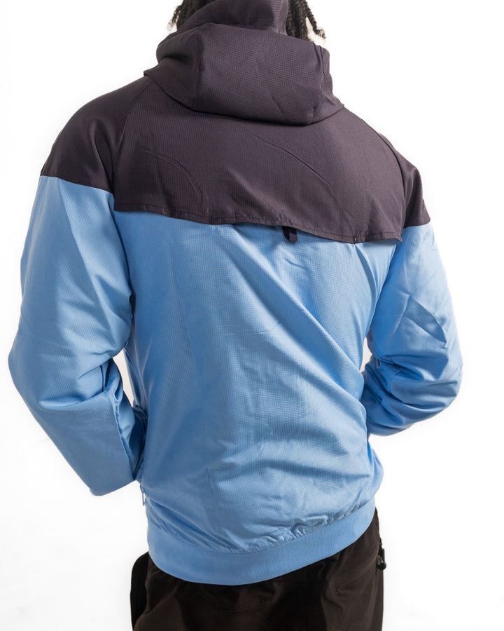 ELITE WINDBREAKER - Sky Blue & Navy