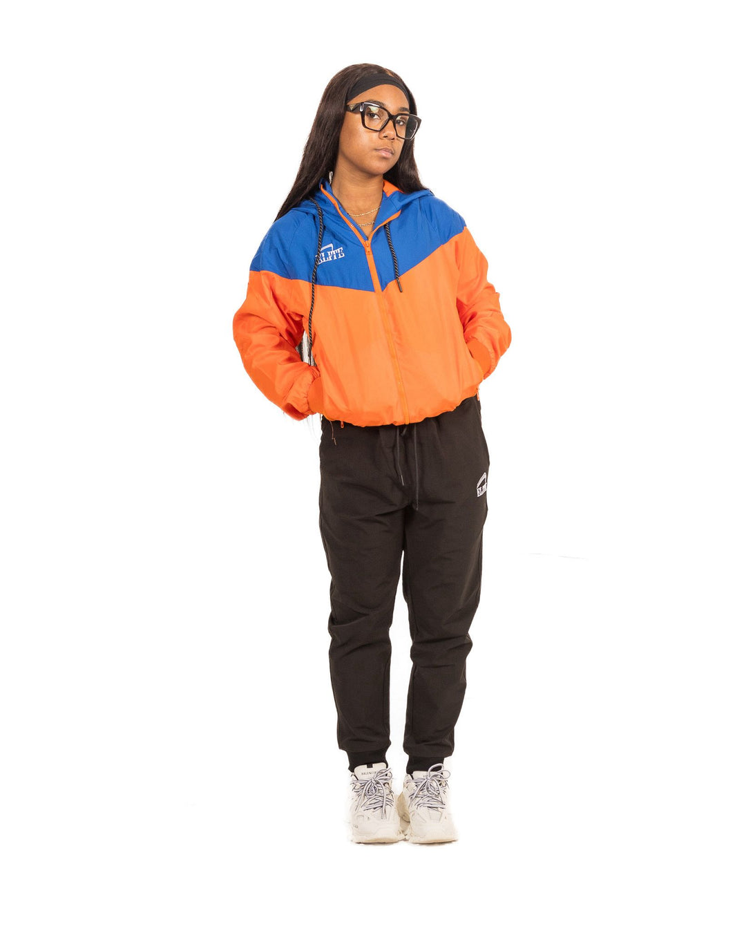 ELITE WINDBREAKER - Orange & Blue