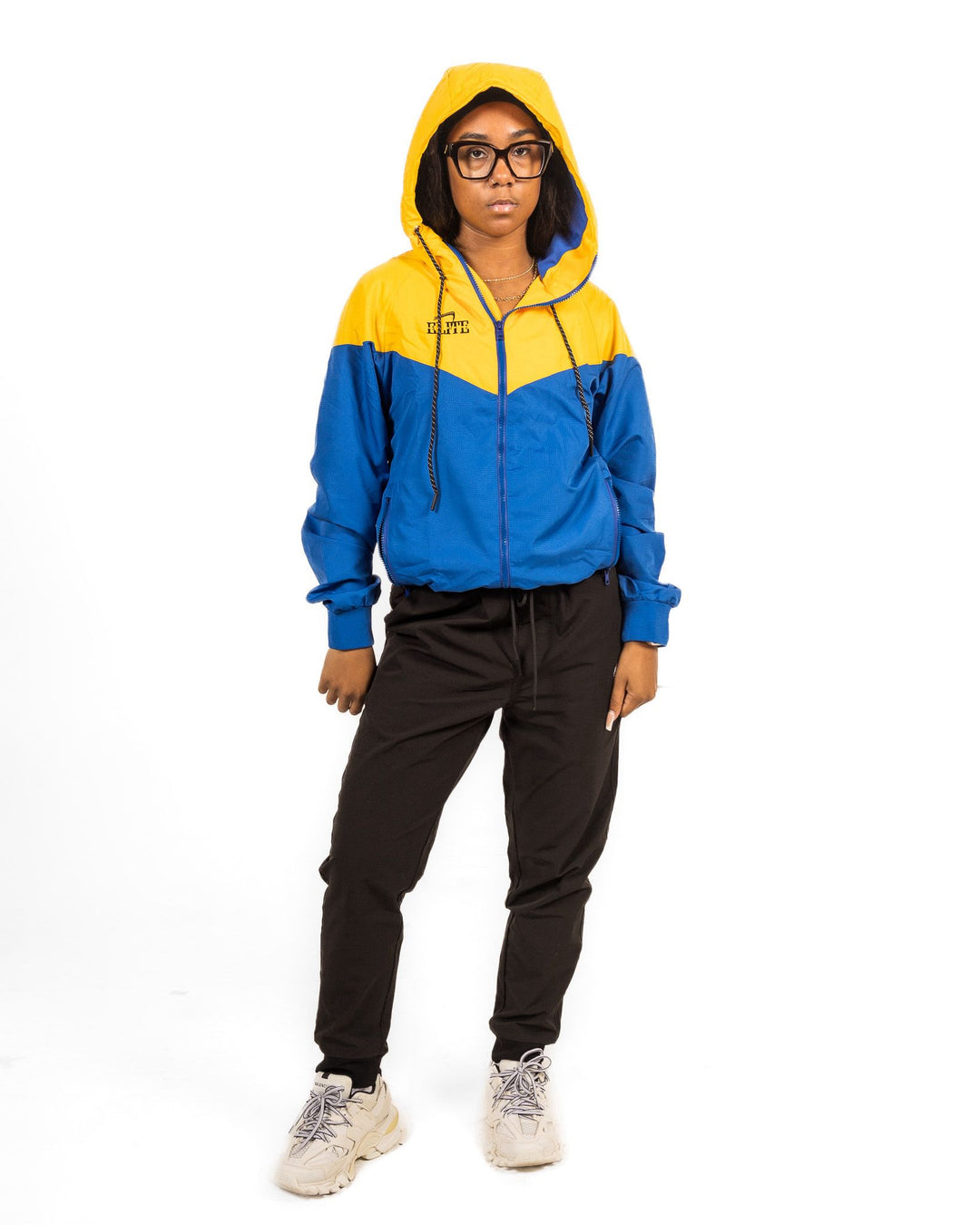 ELITE WINDBREAKER - Dark Blue & Yellow