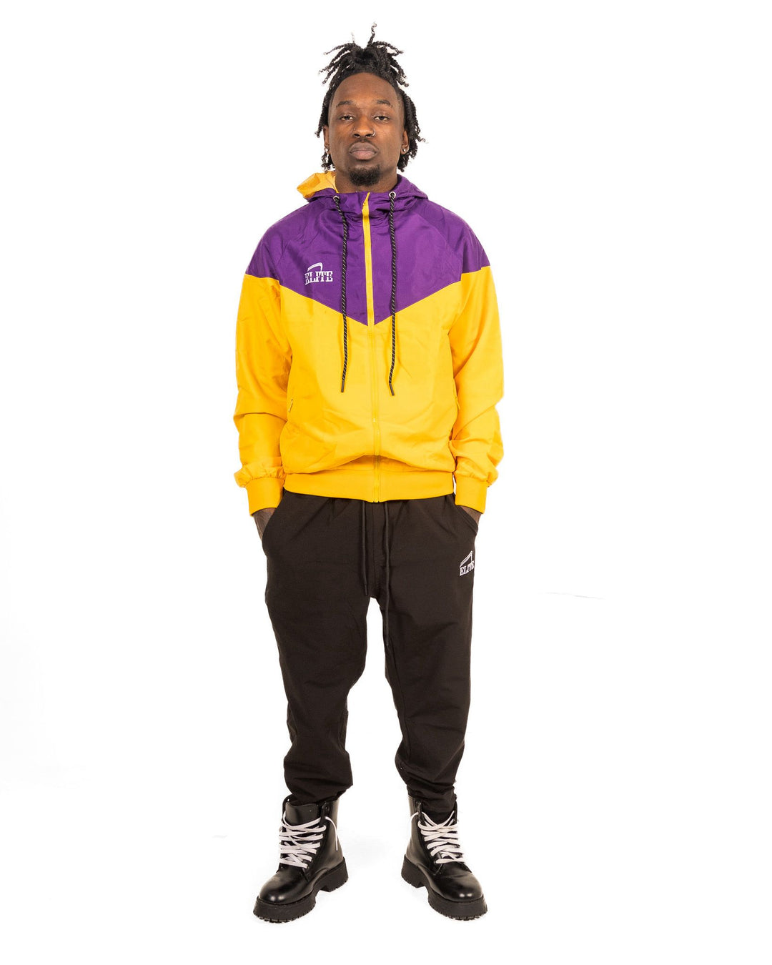 ELITE WINDBREAKER - Yellow & Purple