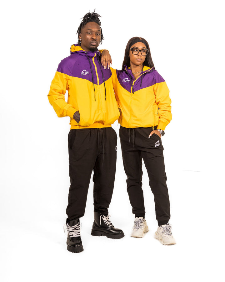 ELITE WINDBREAKER - Yellow & Purple