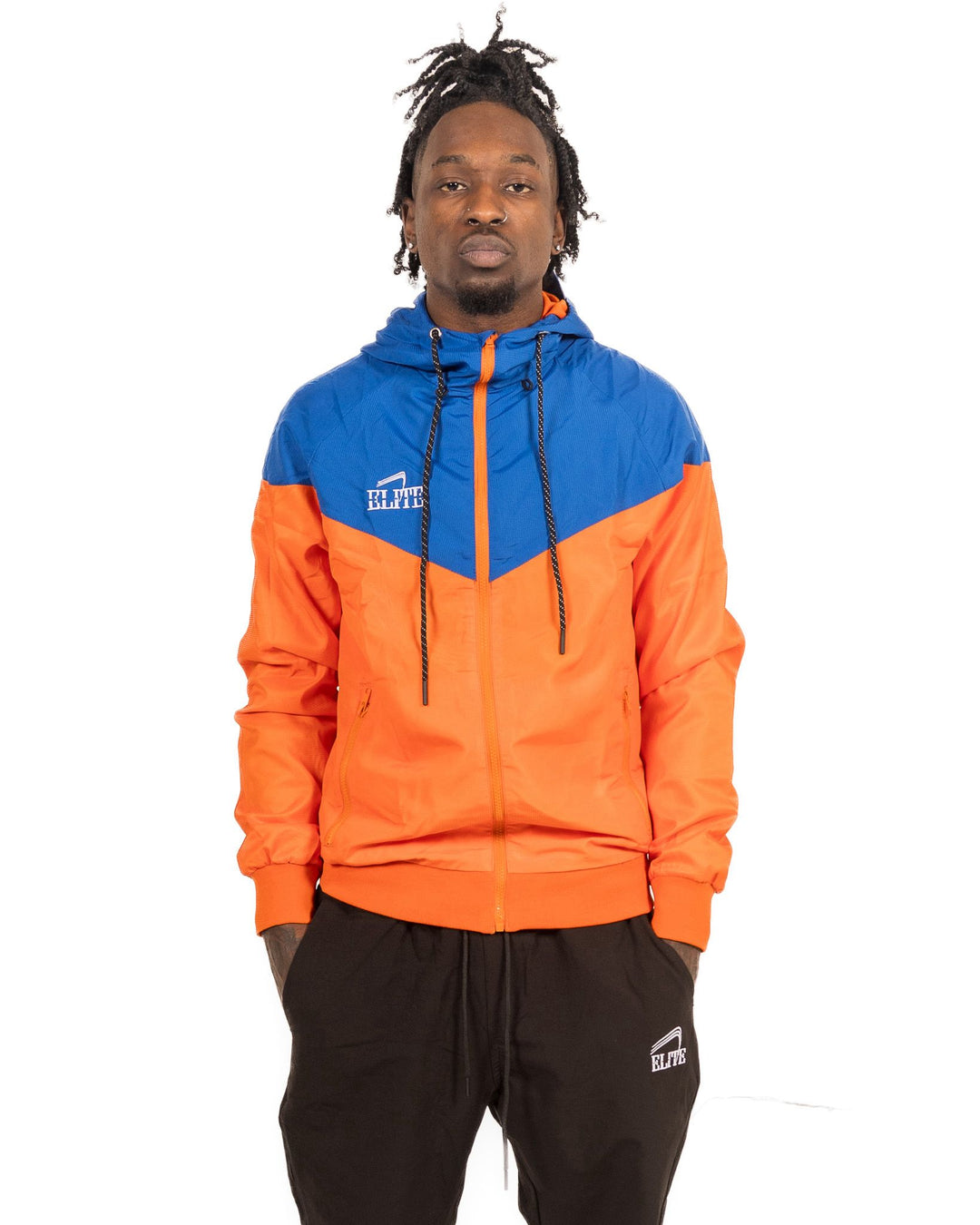 ELITE WINDBREAKER - Orange & Blue