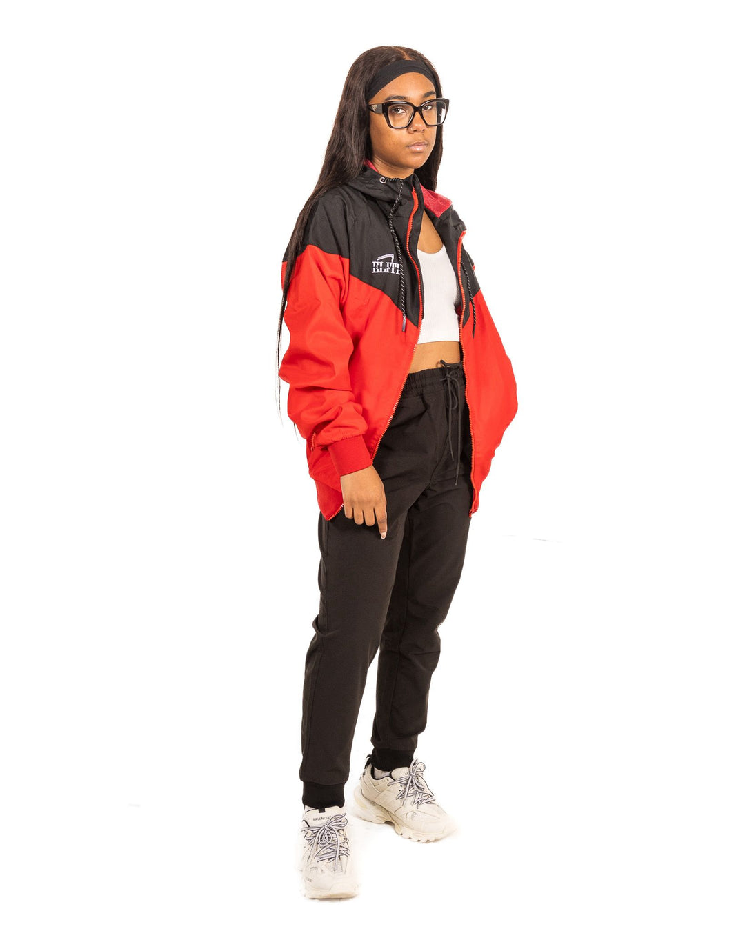 ELITE WINDBREAKER - Red & Black