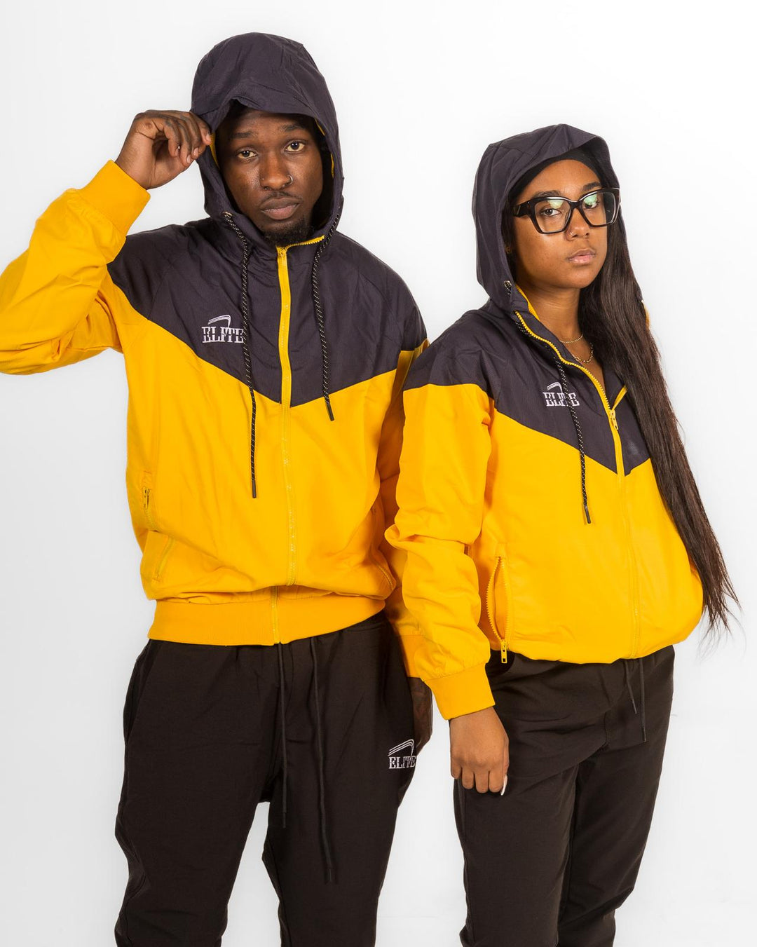 ELITE WINDBREAKER - Yellow & Black