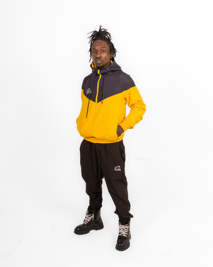 ELITE WINDBREAKER - Yellow & Black