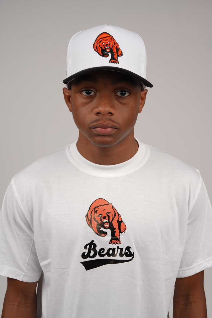 Catholic Bear Banner Shirt - White