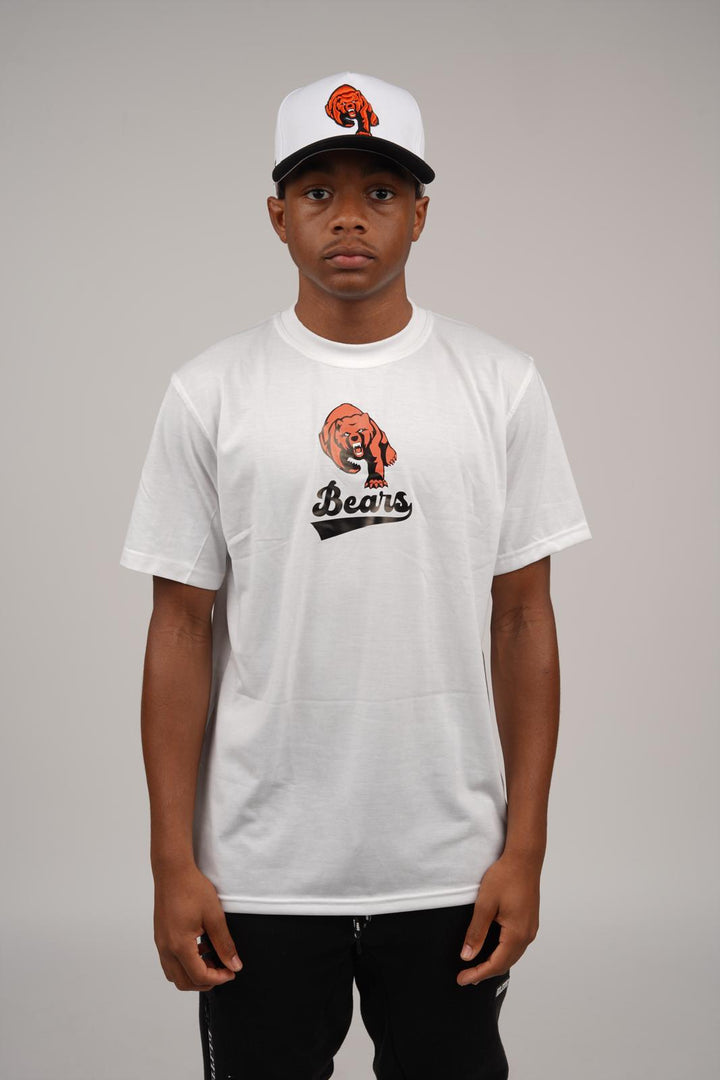 Catholic Bear Banner Shirt - White