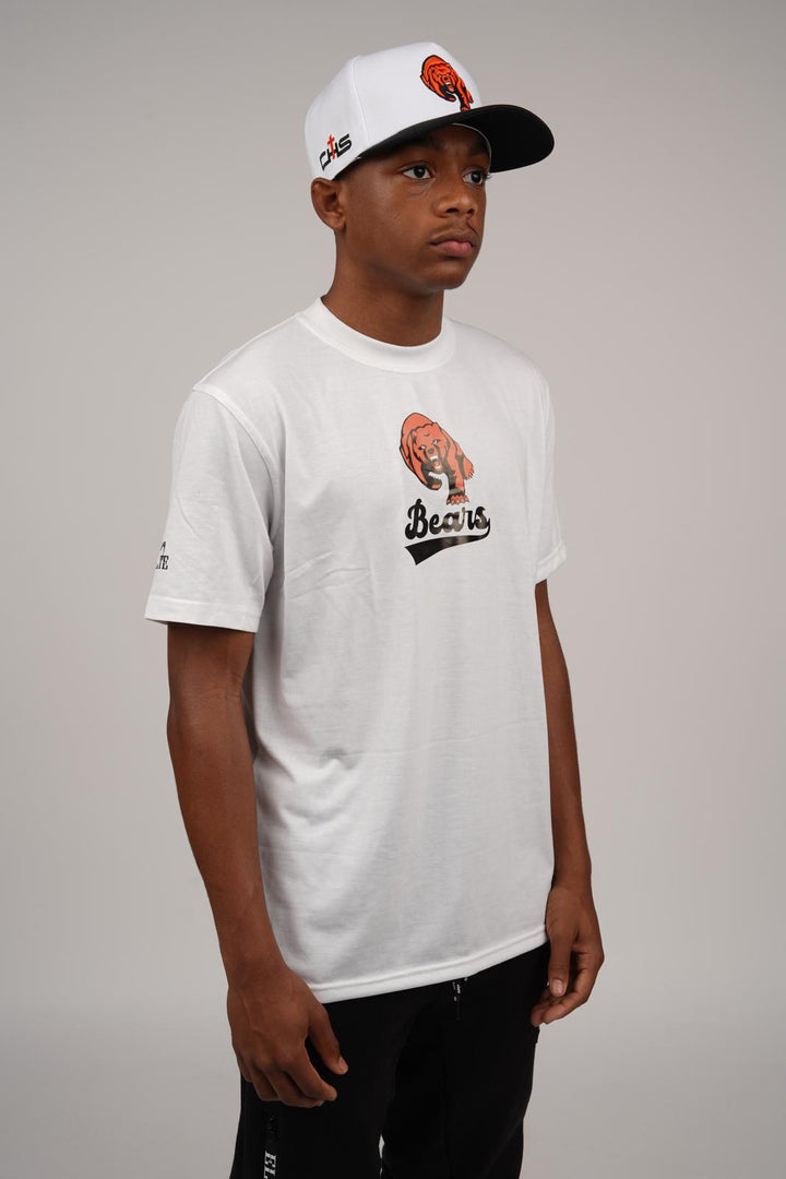 Catholic Bear Banner Shirt - White