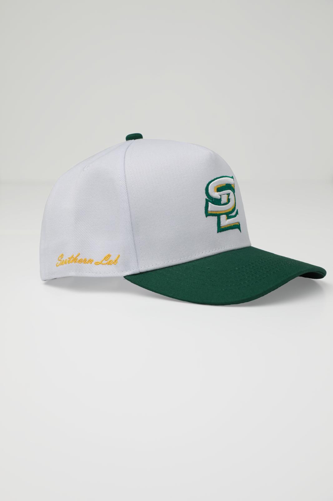 Sulab Hat - White & Green