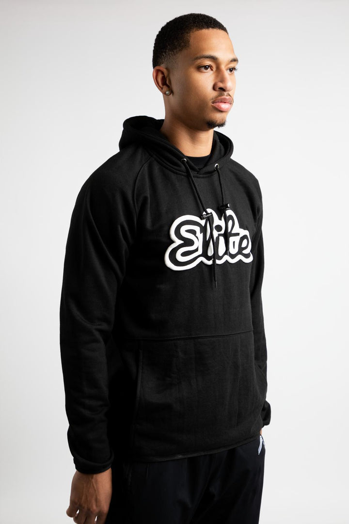 Elite Puffy Hoody - Black