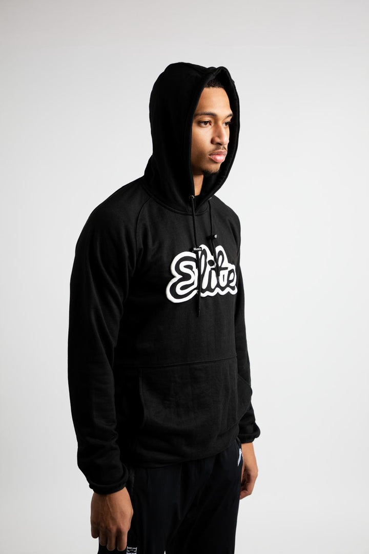 Elite Puffy Hoody - Black