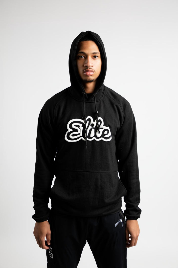 Elite Puffy Hoody - Black