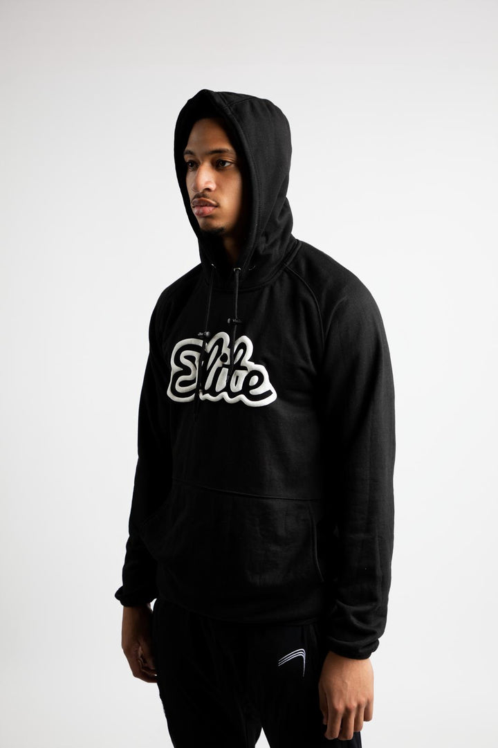Elite Puffy Hoody - Black