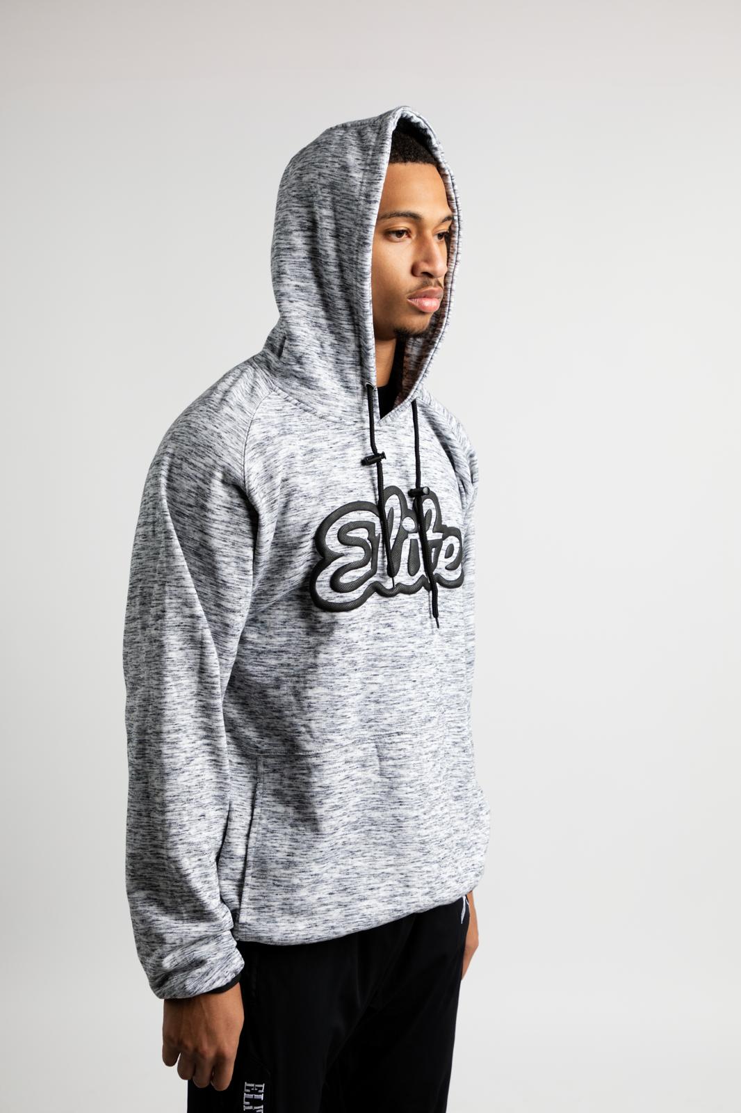 Elite Puffy Hoody - Grey
