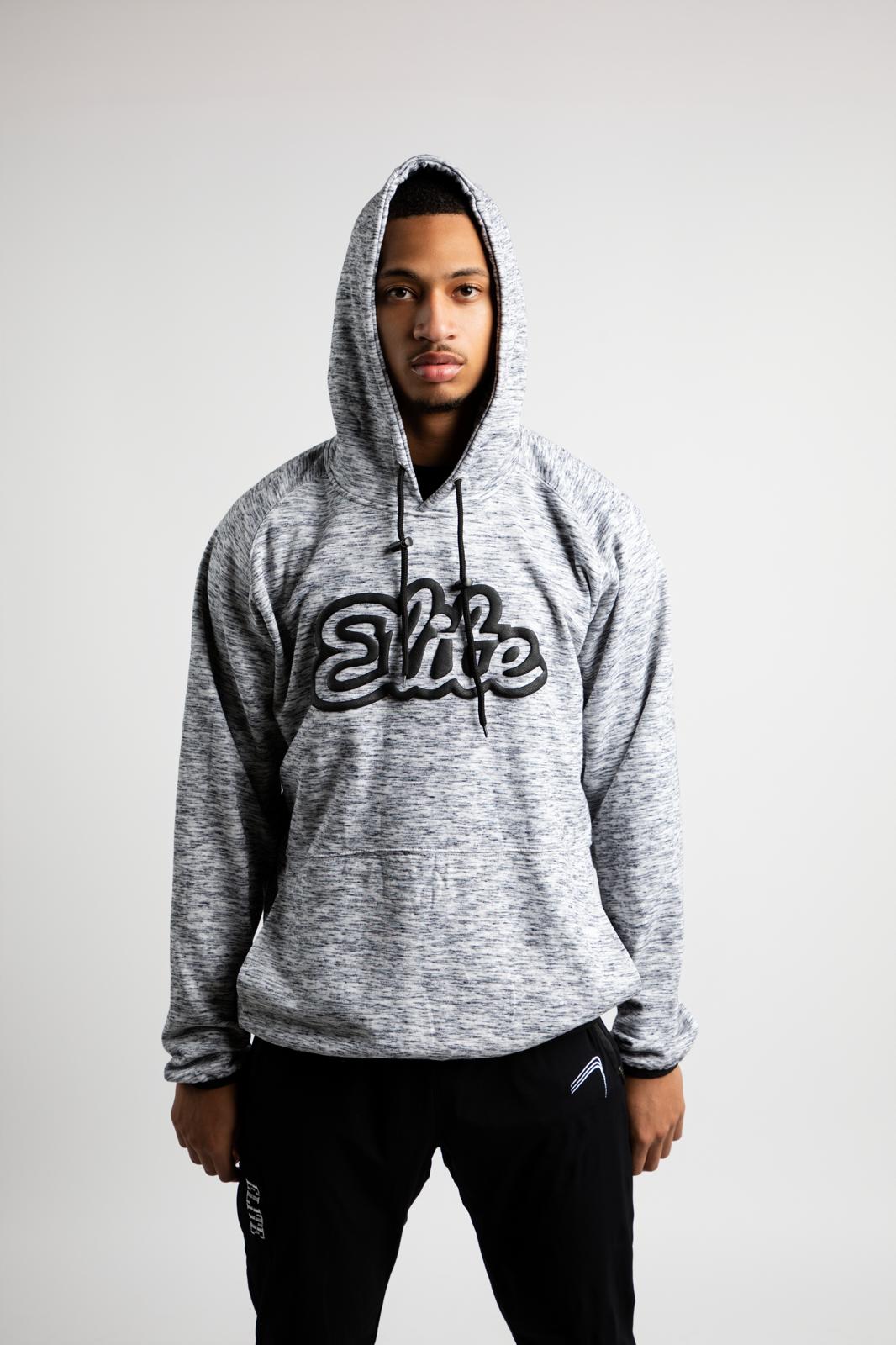 Elite Puffy Hoody - Grey