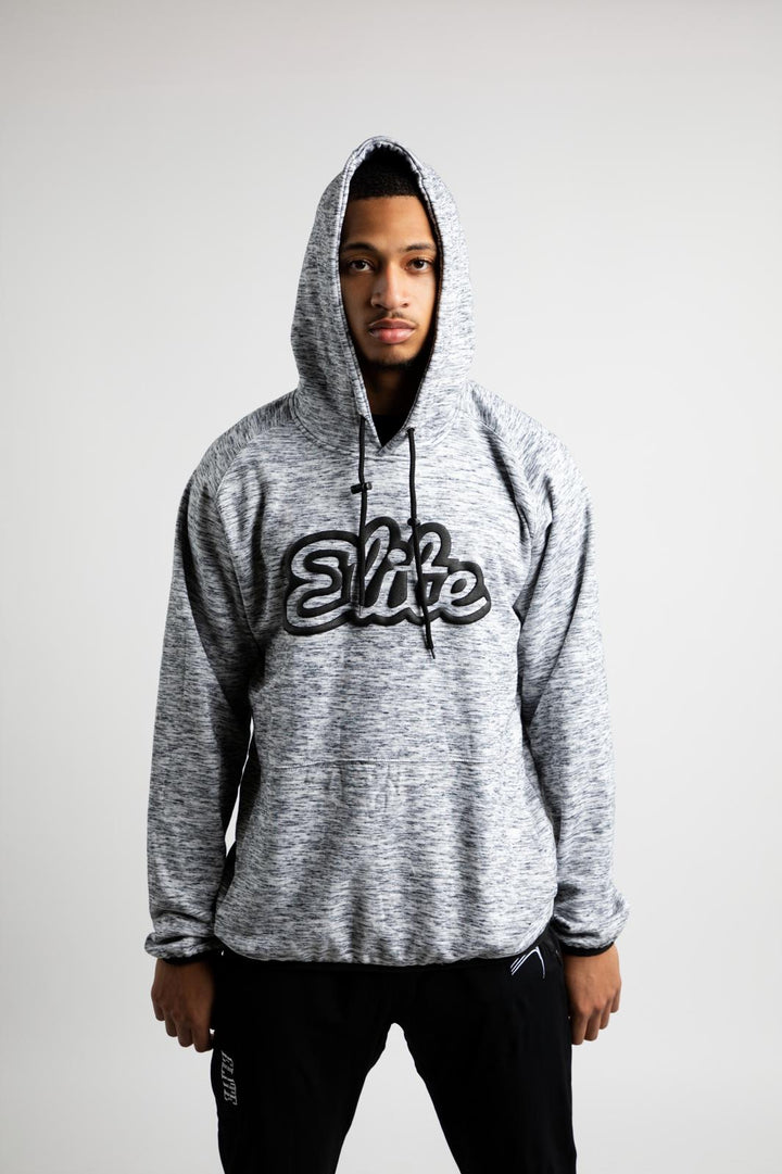 Elite Puffy Hoody - Grey