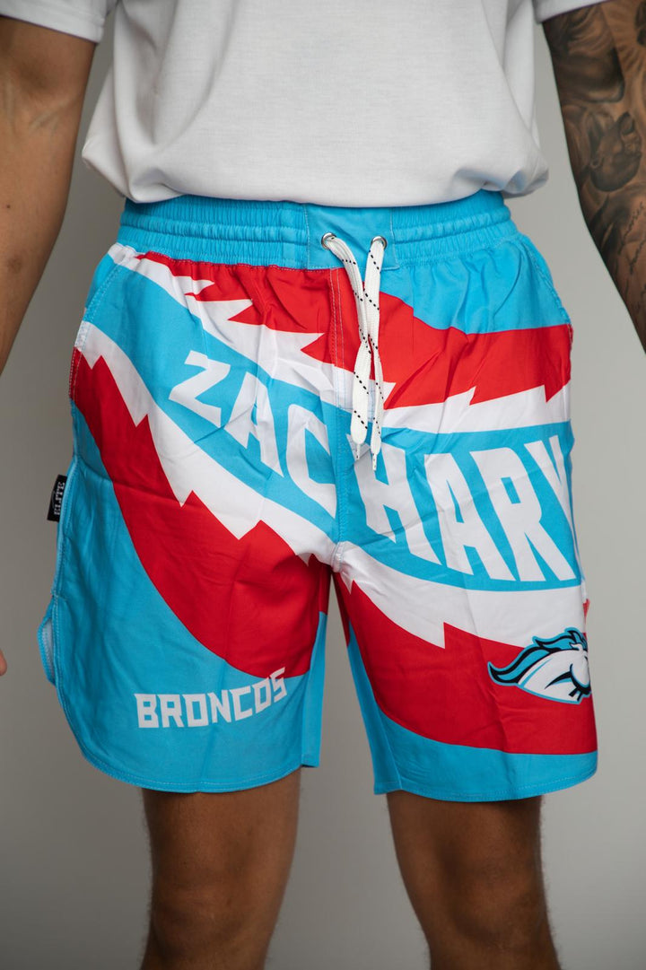 Broncos Shorts - Sky Blue
