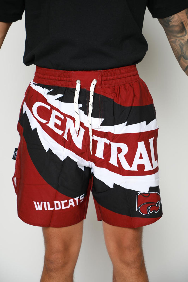 Central Shorts - Maroon