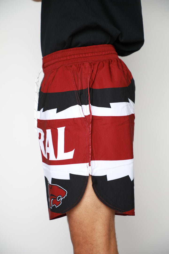 Central Shorts - Maroon