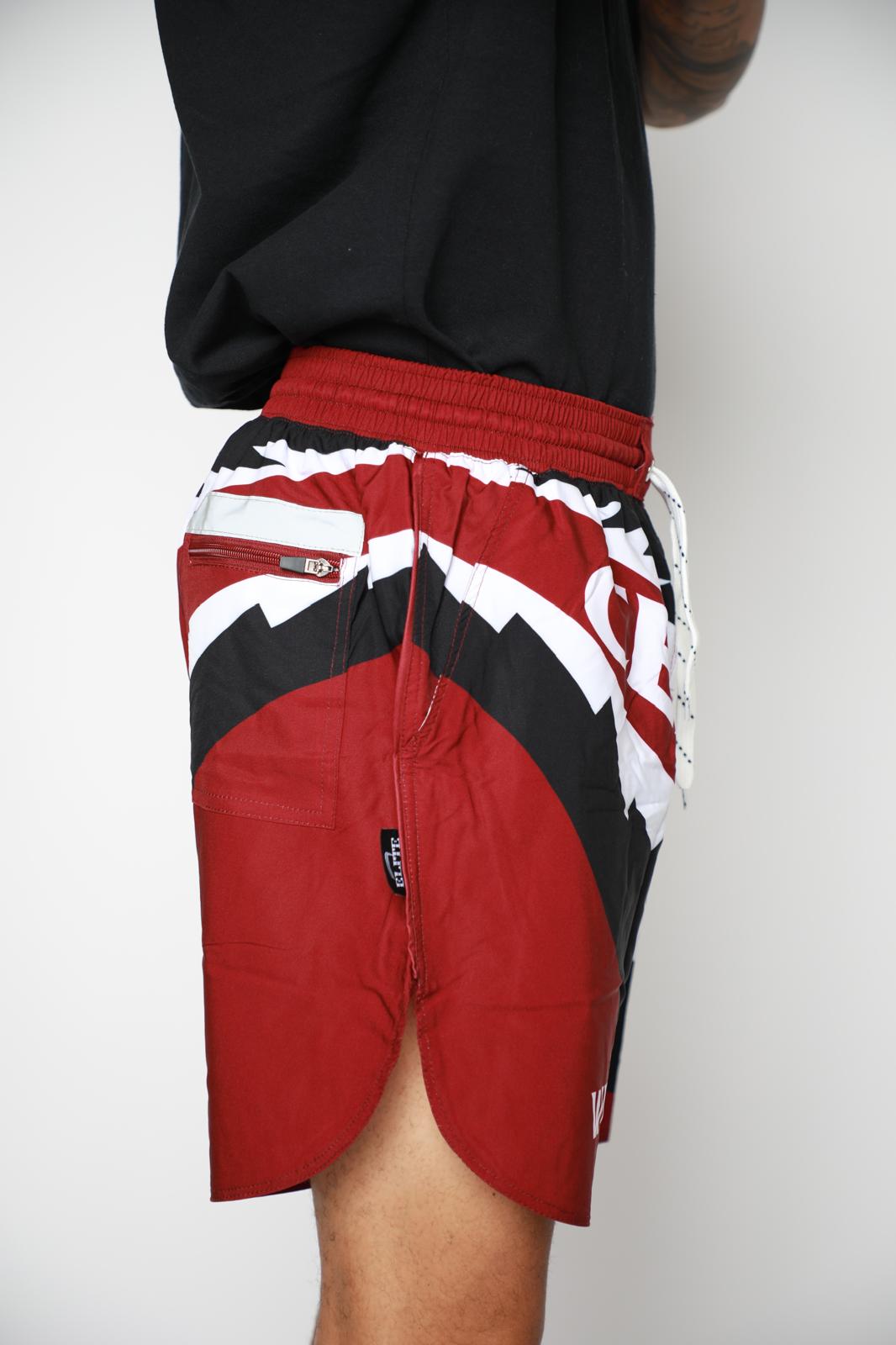 Central Shorts - Maroon