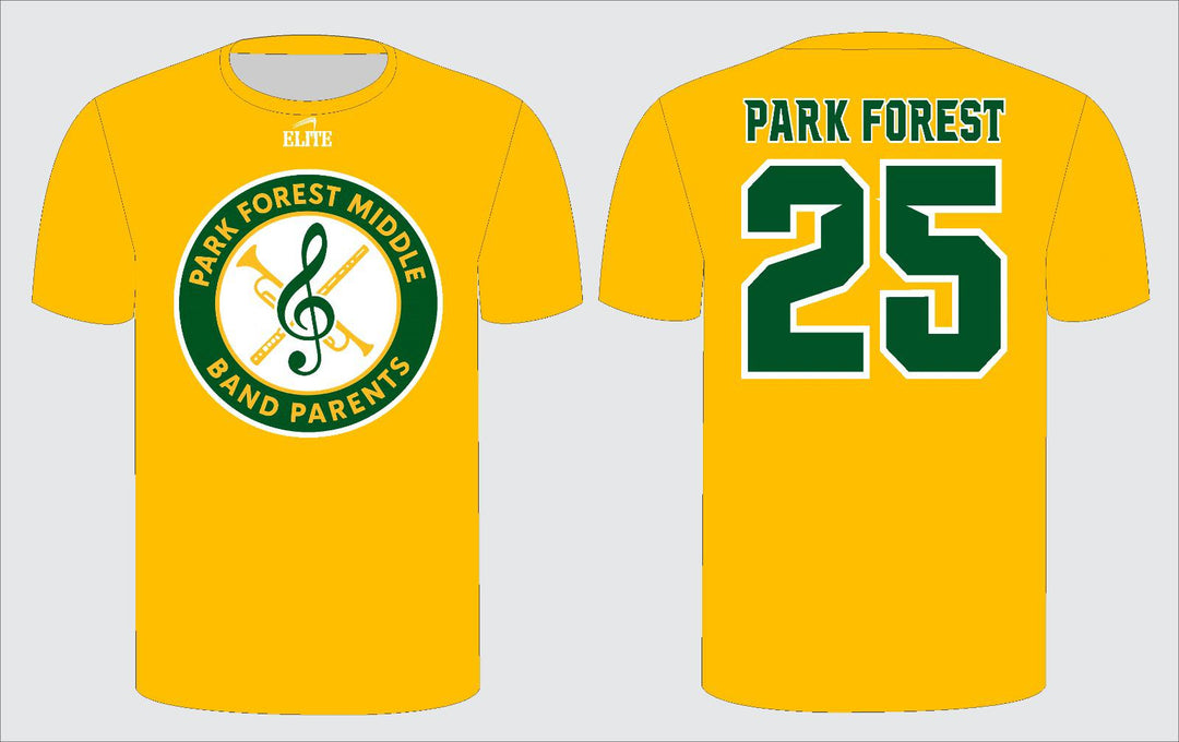 PFM Band Parents T-shirt - Yellow