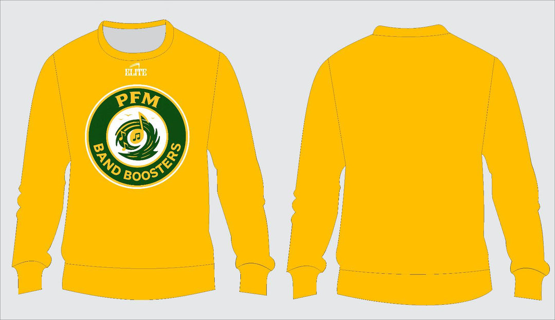 PFM Band Boosters Crewneck - Yellow