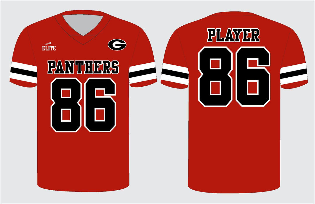 Glen Oaks Panthers Jersey - Red