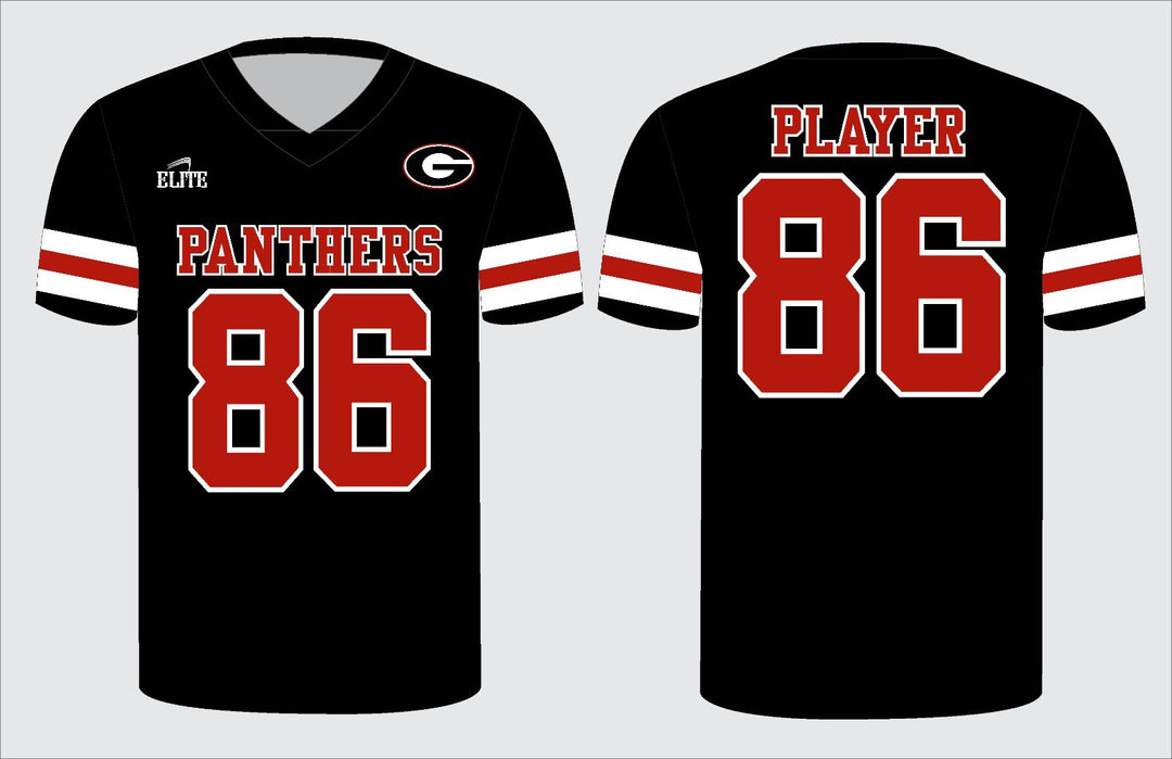 Glen Oaks Panthers Jersey - Black