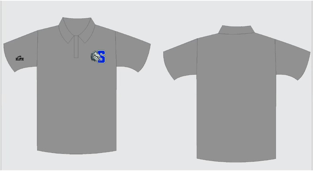 Scotlandville Pre-Engineering Polo - Gray