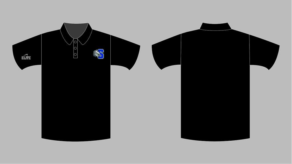Scotlandville Pre-Engineering Polo - Black