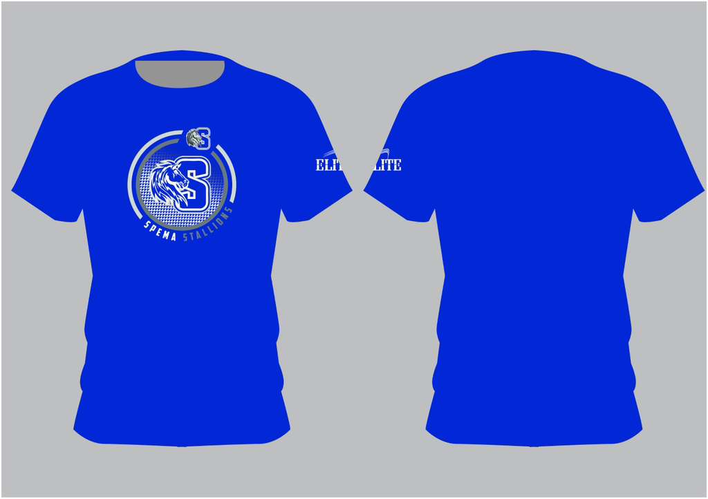 Scotlandville Pre-Engineering Shirt (S Logo) - Blue