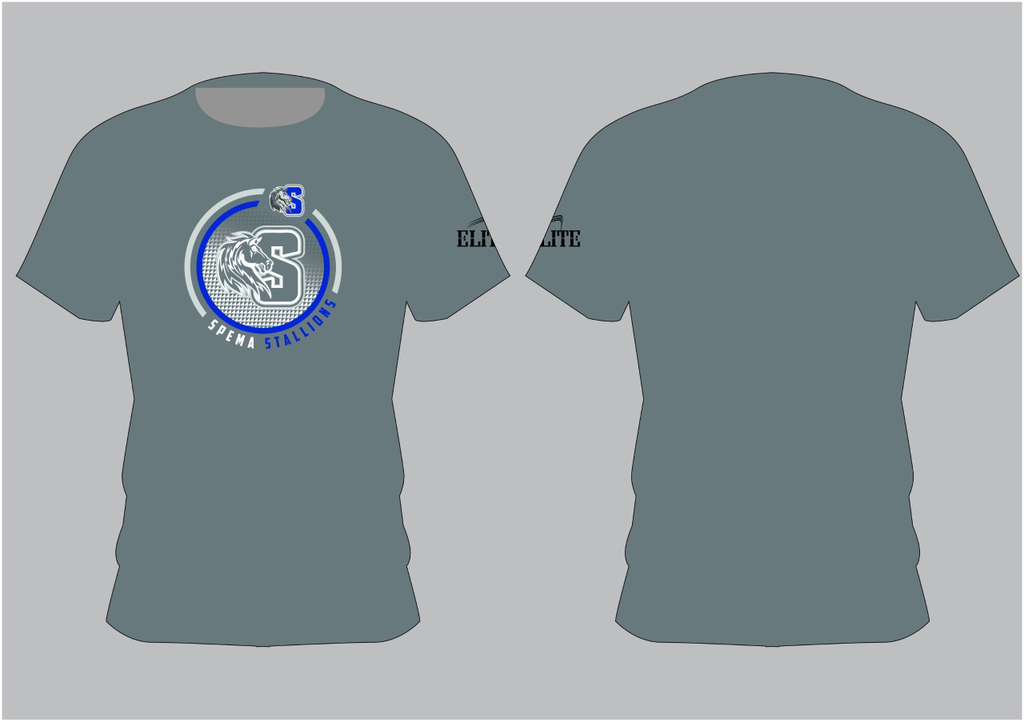 Scotlandville Pre-Engineering Shirt (S Logo) - Grey