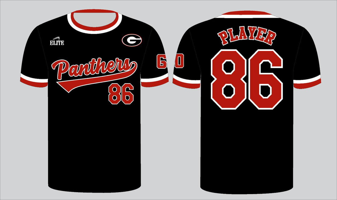 Glen Oaks Panthers Shirt - Black