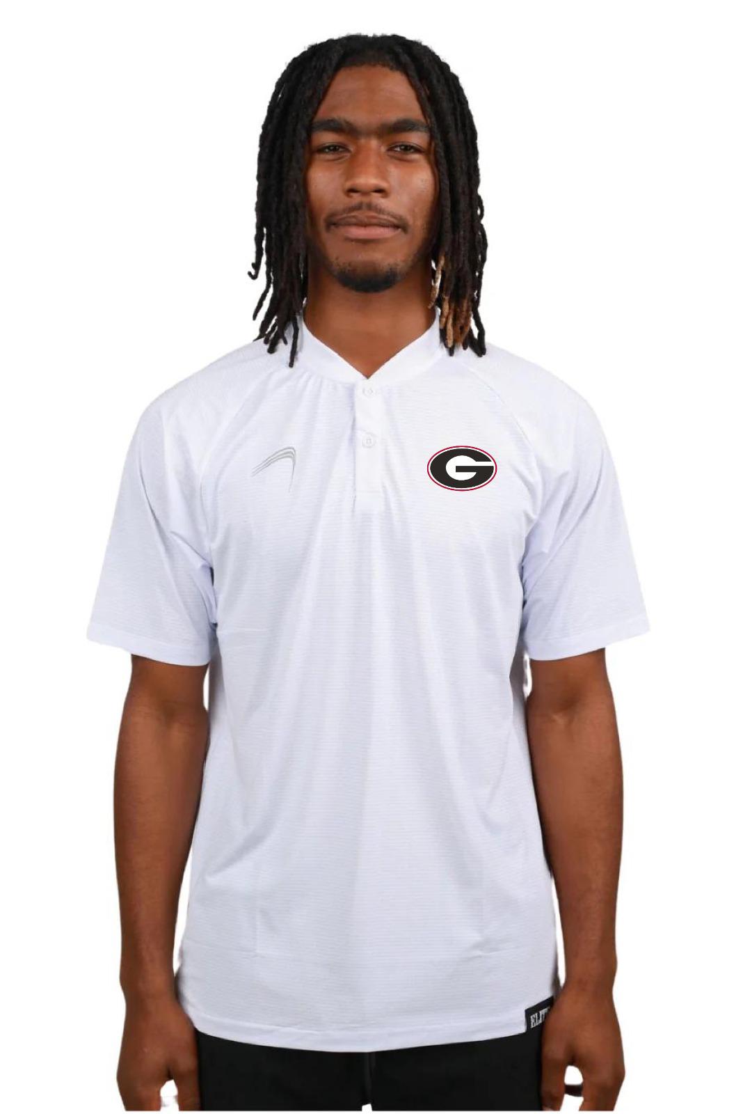 Glen Oaks Panthers Blade Polo - White