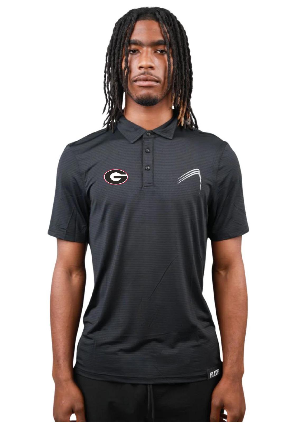Glen Oaks Panthers Polo - Black