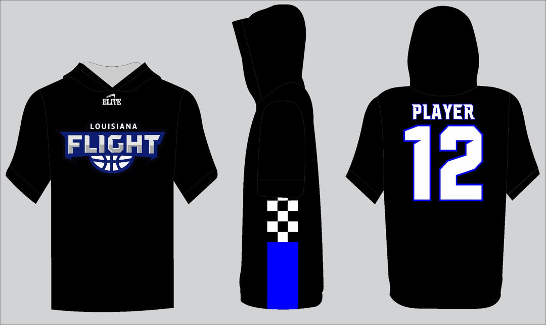 Louisiana Flight Shooting Shirt - Black