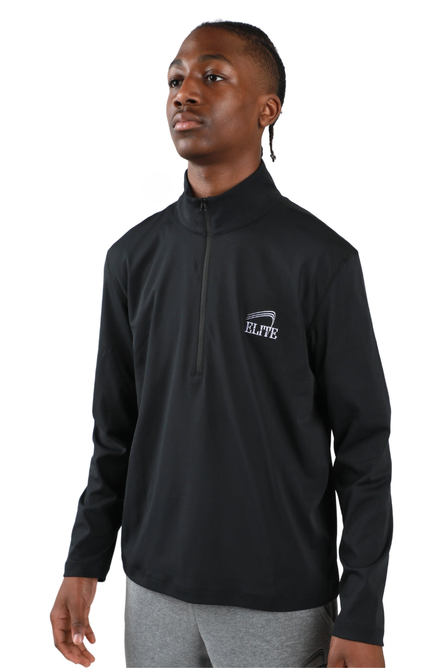 Elite Training 1/4 Zip - Black