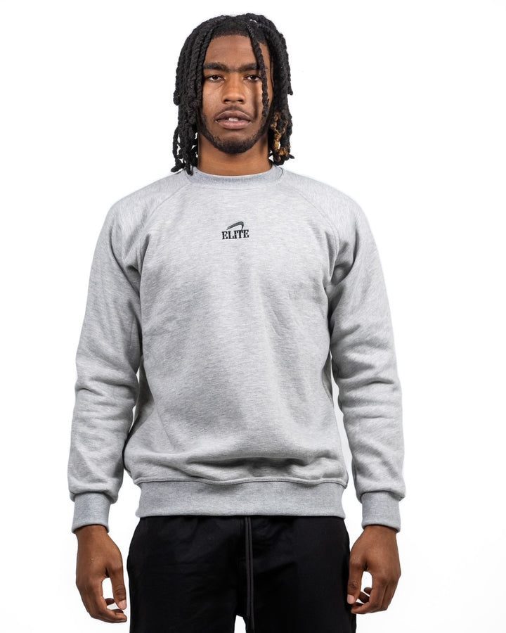 Elite Crewneck Sweatshirts - Light Gray