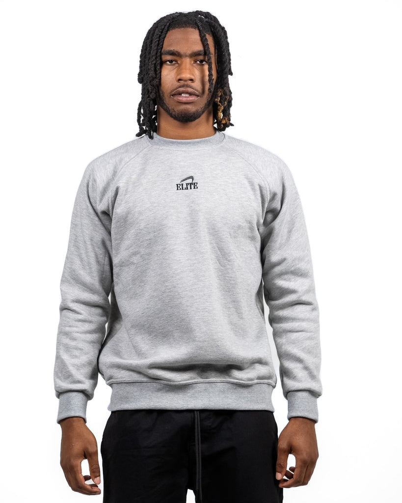 Elite Crewneck Sweatshirt - Light Grey – ELITE BY ECW - Team