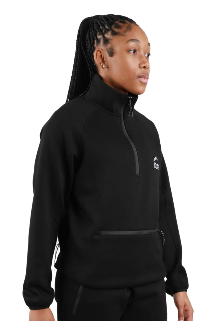 Elite Premier Tech 1/2 Zip Pullover - Women's - Black