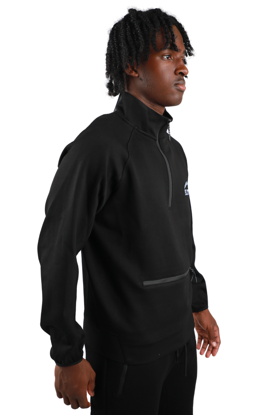 Elite Premier Tech 1/2 Zip Pullover Set - Black