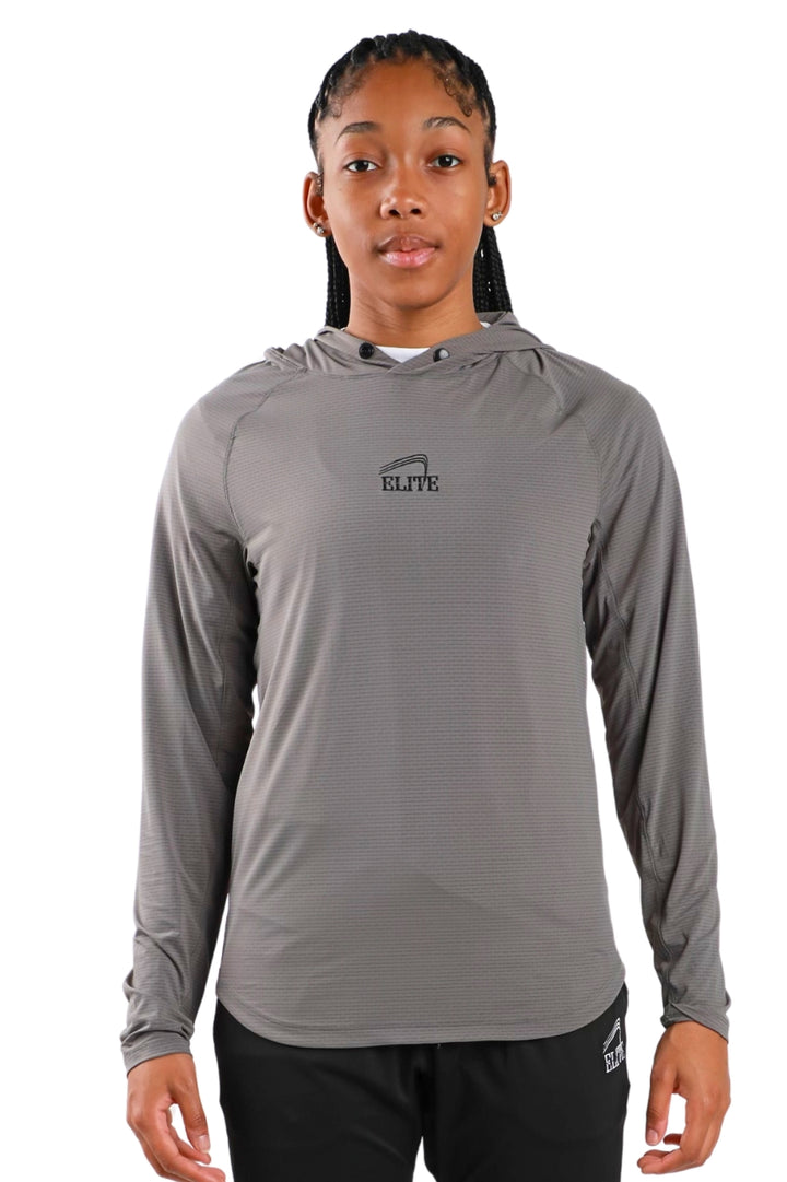 Elite Training Hooded Pullover - Women's - Grey