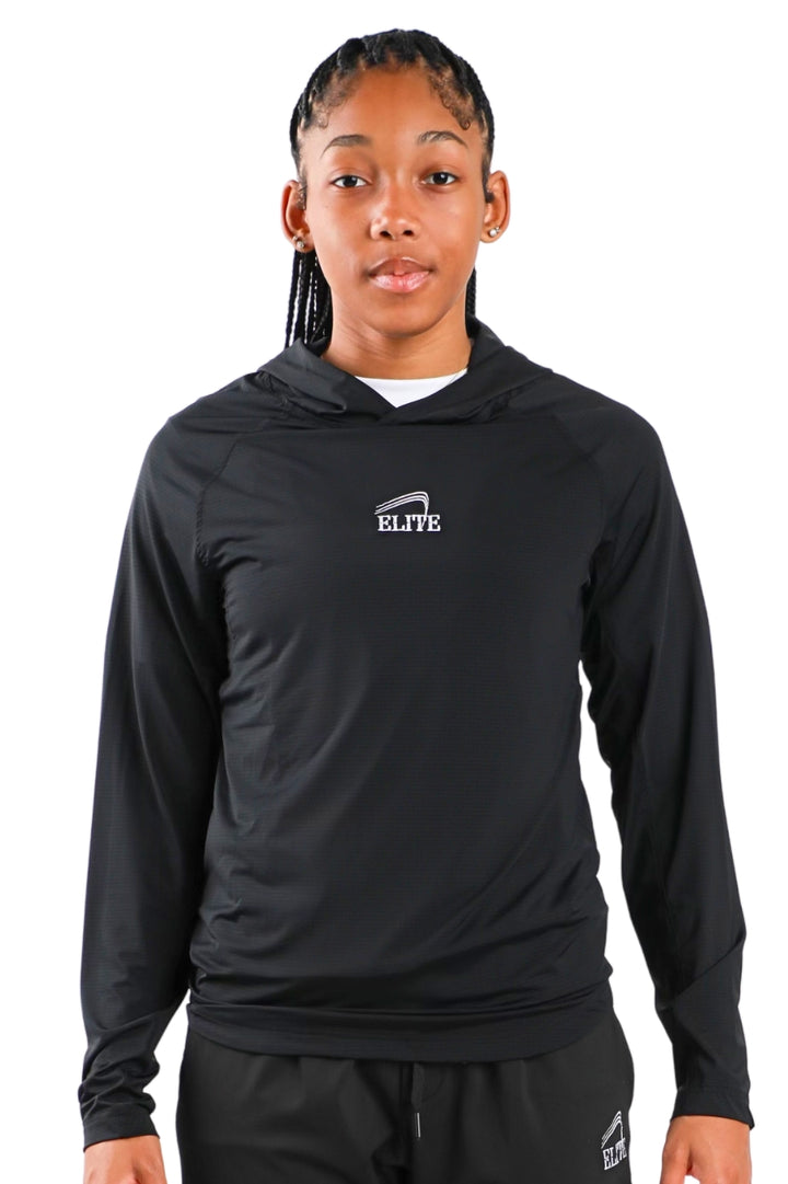 Elite Training Hooded Pullover - Women's - Black