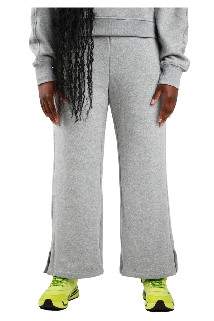 Elite Cropped Pullover Fleece Set - Women's - Grey