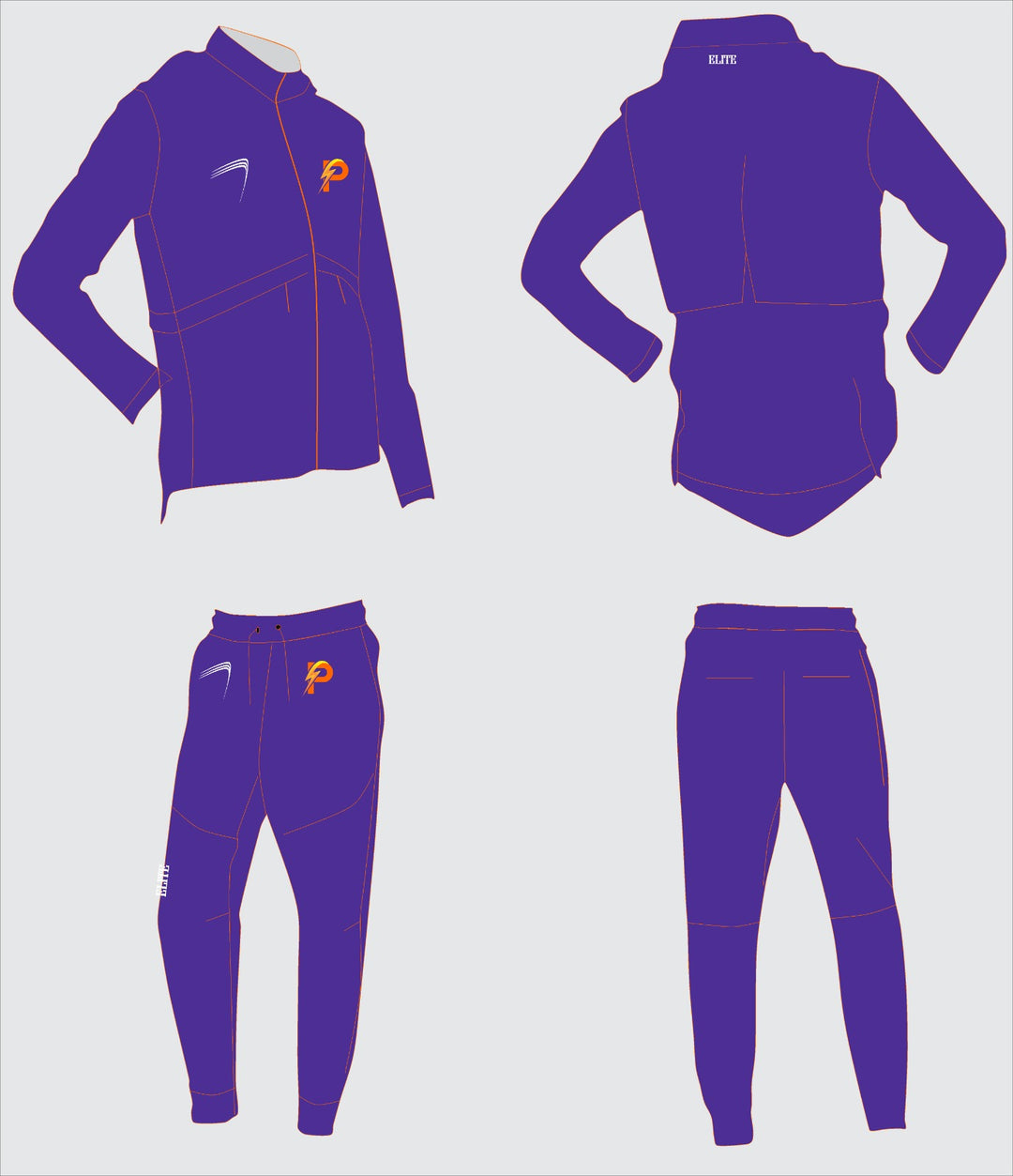LA Power  - Travel Gear Purple