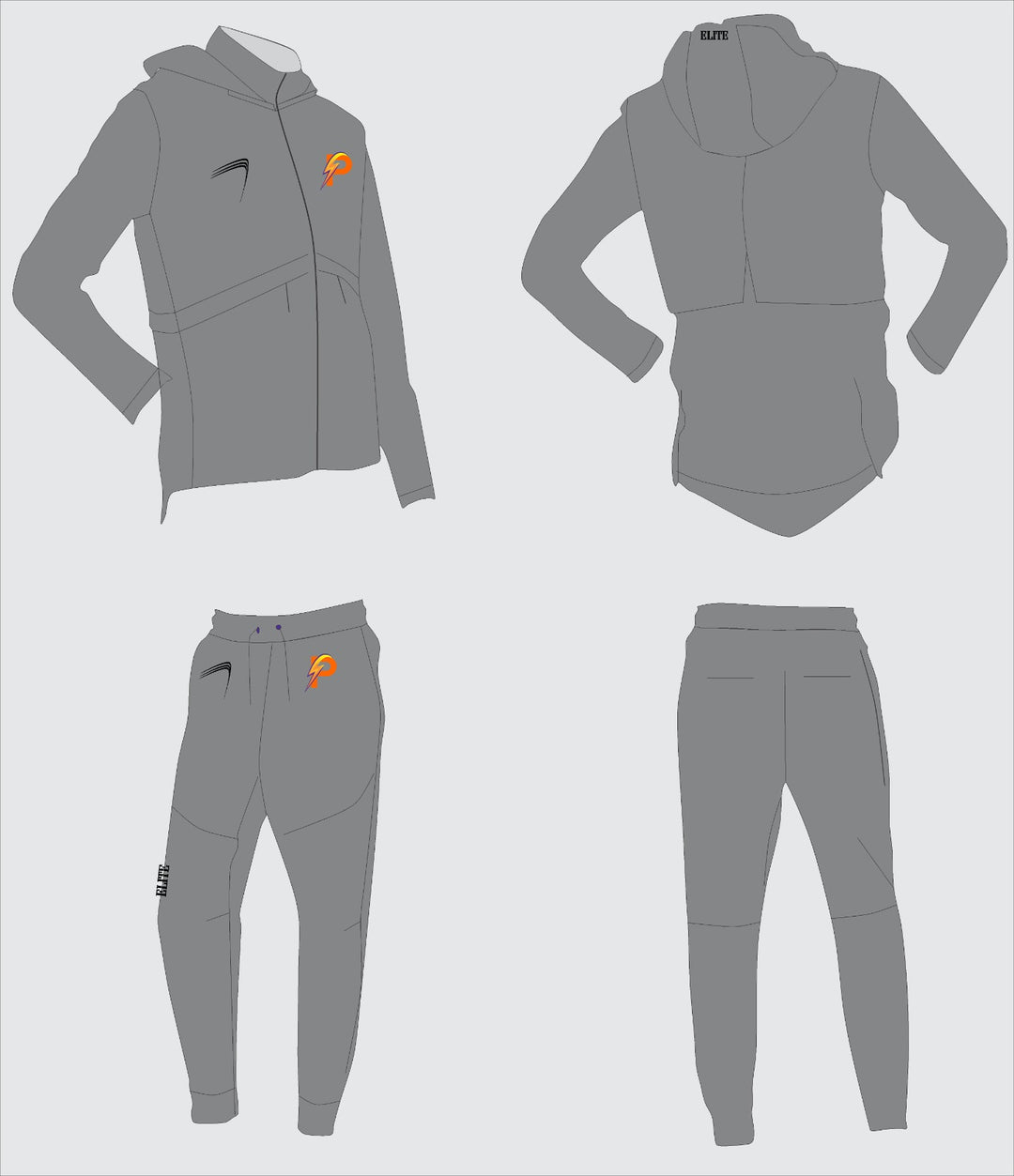 LA Power  - Travel Gear Gray