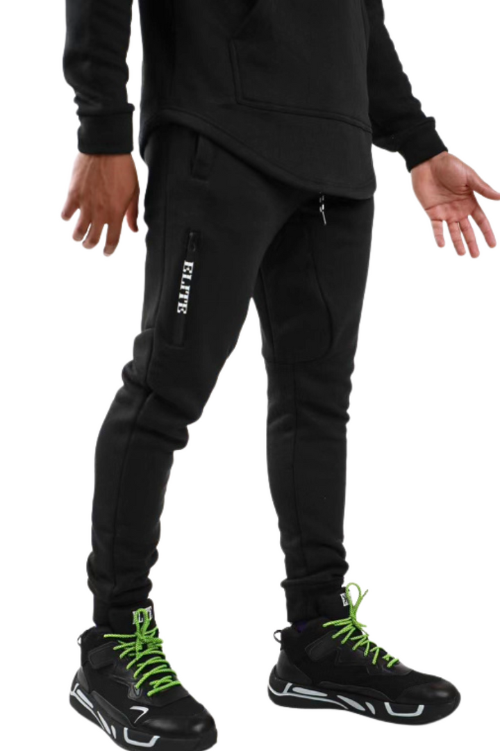 Elite Extended Hoody Set - Black