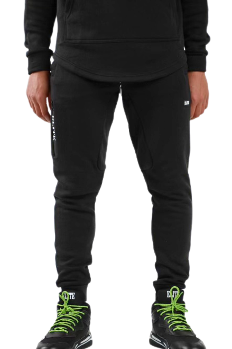 Elite Extended Hoody Set - Black